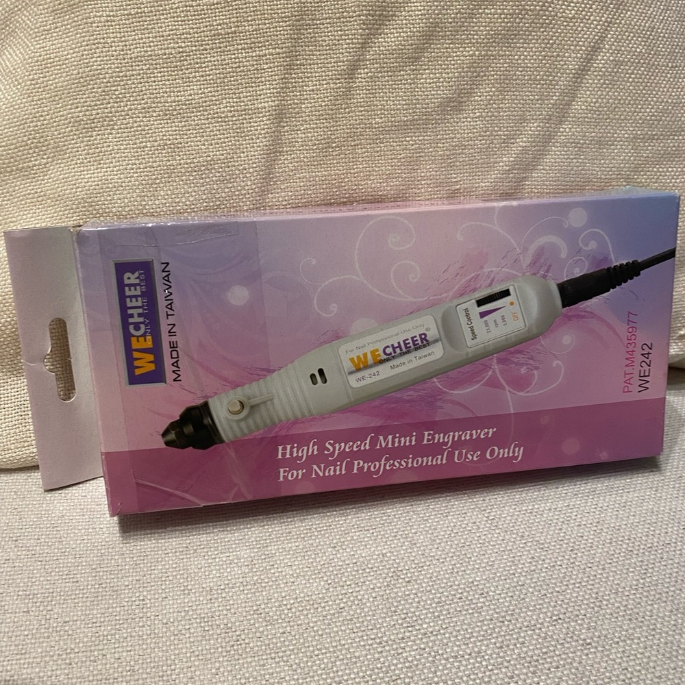 High speed mini engraver for nail